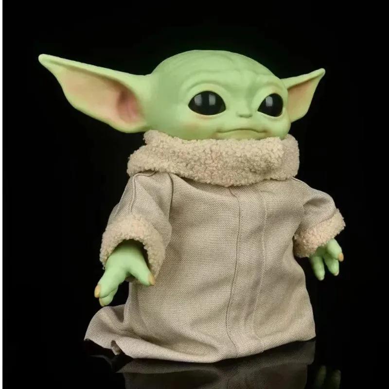 Disney Filme Star Wars 28cm Baby Yoda Action Figur Spielzeug Modell Puppen Spielzeug Kinder Geburtstag Geschenke