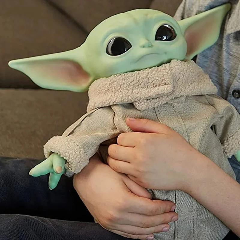 Disney Filme Star Wars 28cm Baby Yoda Action Figur Spielzeug Modell Puppen Spielzeug Kinder Geburtstag Geschenke
