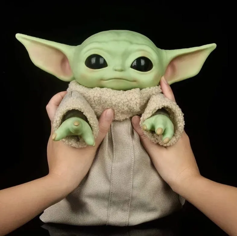 Disney Filme Star Wars 28cm Baby Yoda Action Figur Spielzeug Modell Puppen Spielzeug Kinder Geburtstag Geschenke
