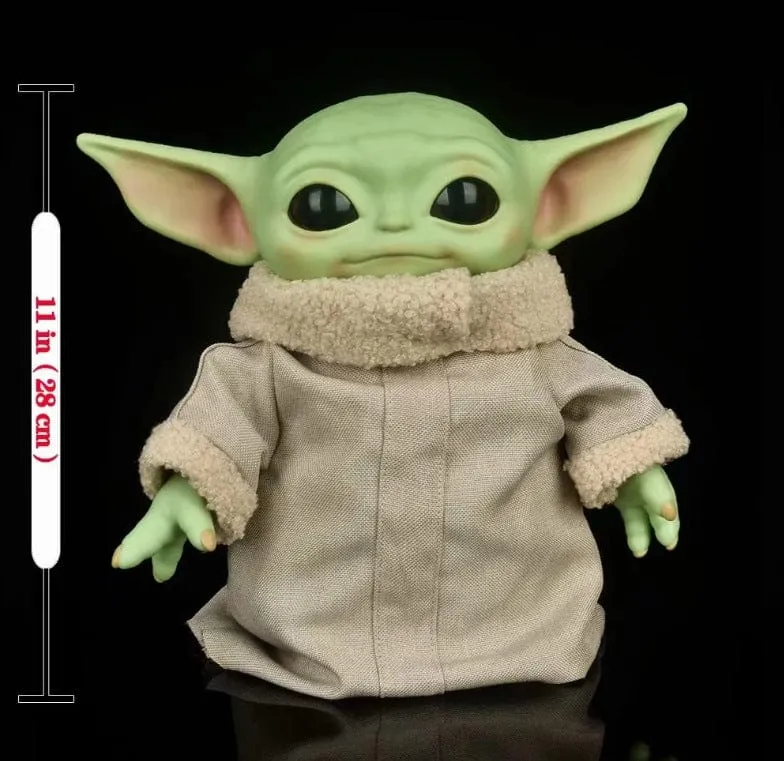 Disney Filme Star Wars 28cm Baby Yoda Action Figur Spielzeug Modell Puppen Spielzeug Kinder Geburtstag Geschenke