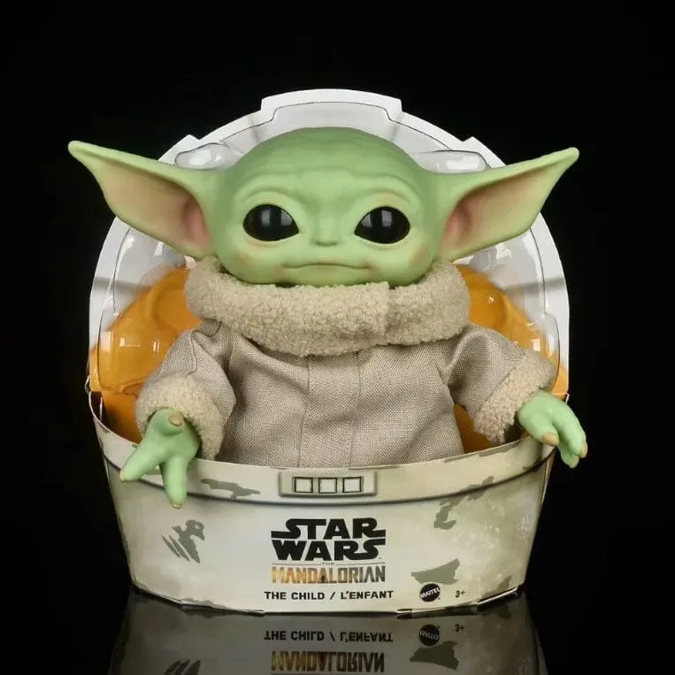 Disney Filme Star Wars 28cm Baby Yoda Action Figur Spielzeug Modell Puppen Spielzeug Kinder Geburtstag Geschenke