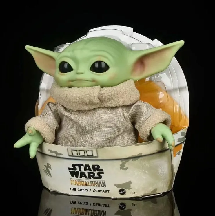 Disney Filme Star Wars 28cm Baby Yoda Action Figur Spielzeug Modell Puppen Spielzeug Kinder Geburtstag Geschenke