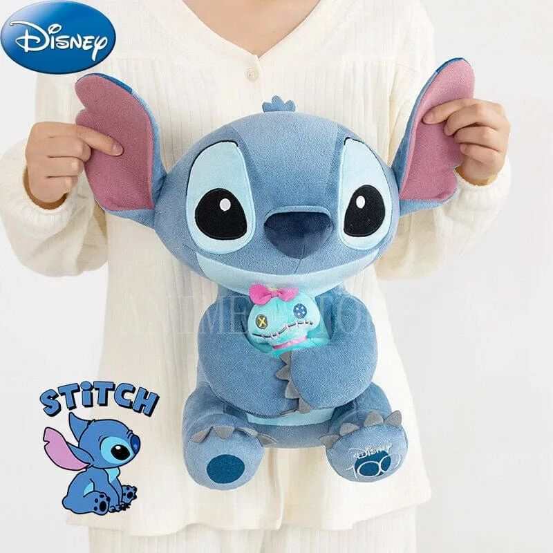 20–25 cm Stitch-Plüschpuppe, Original-Anime-Figuren von Disney, Lilo & Stitch, süße Stofftiere, Filmperipheriegeräte, weiche Ornamente, Geschenke
