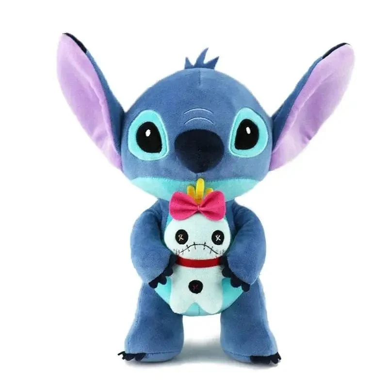 20–25 cm Stitch-Plüschpuppe, Original-Anime-Figuren von Disney, Lilo & Stitch, süße Stofftiere, Filmperipheriegeräte, weiche Ornamente, Geschenke
