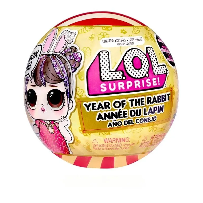 LOL Überraschungspuppe Auspackball Mädchen Spielzeug Jahr des Kaninchens Exklusive Box Prinzessin Süße Puppe Geschenk Schmuckstück