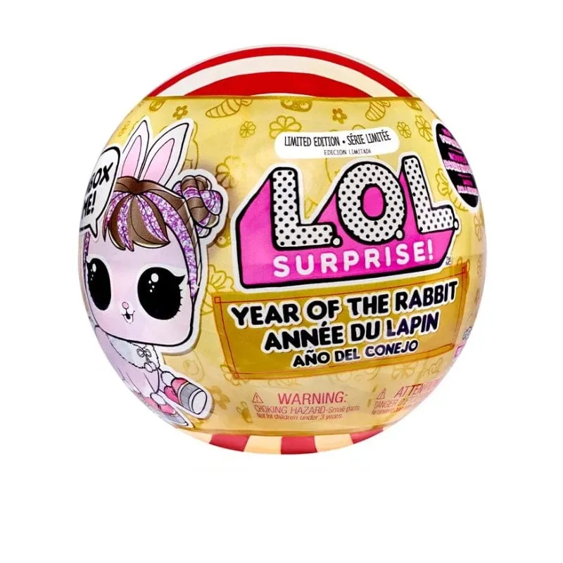 LOL Überraschungspuppe Auspackball Mädchen Spielzeug Jahr des Kaninchens Exklusive Box Prinzessin Süße Puppe Geschenk Schmuckstück