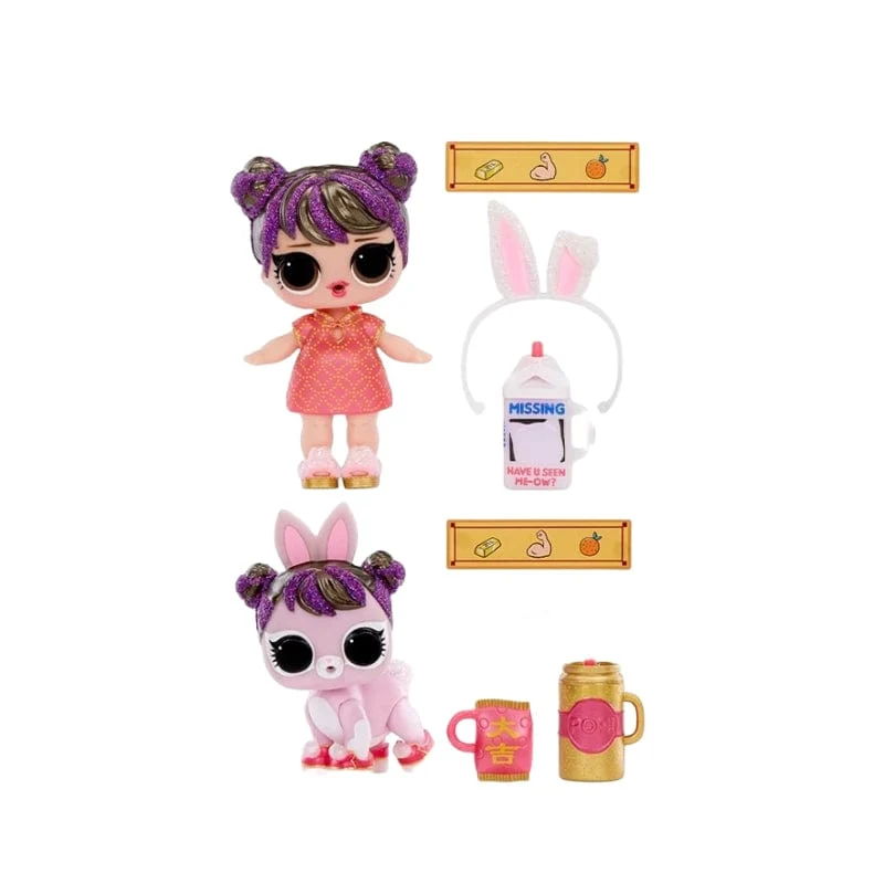 LOL Überraschungspuppe Auspackball Mädchen Spielzeug Jahr des Kaninchens Exklusive Box Prinzessin Süße Puppe Geschenk Schmuckstück