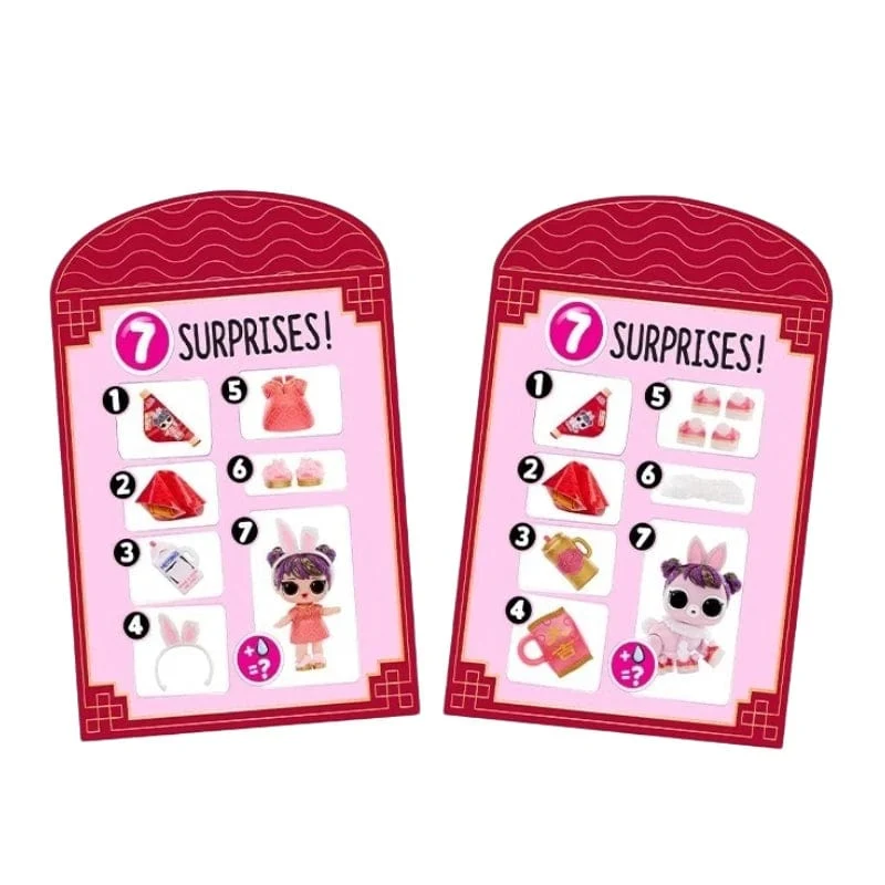LOL Überraschungspuppe Auspackball Mädchen Spielzeug Jahr des Kaninchens Exklusive Box Prinzessin Süße Puppe Geschenk Schmuckstück