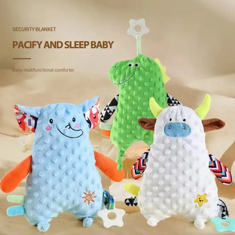 Baby Infant Tier Beruhigende Beruhigen Handtuch Cartoon Plüsch Bär Kaninchen Beruhigen Puppen für Newbron Weiche Bequeme Handtuch