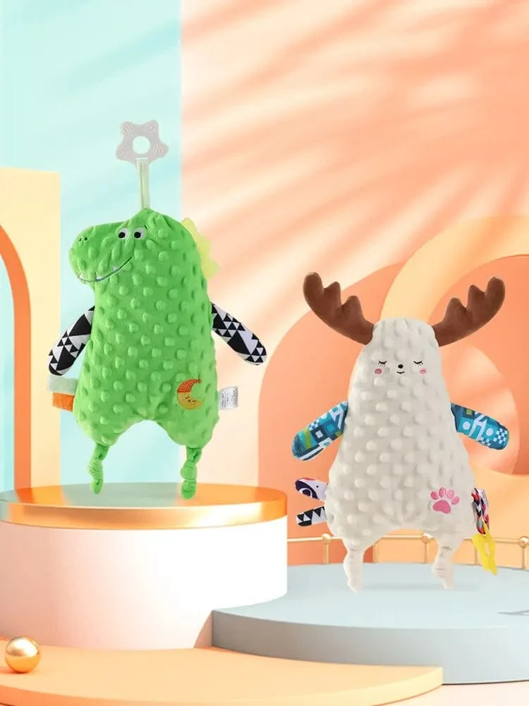 Baby Infant Tier Beruhigende Beruhigen Handtuch Cartoon Plüsch Bär Kaninchen Beruhigen Puppen für Newbron Weiche Bequeme Handtuch