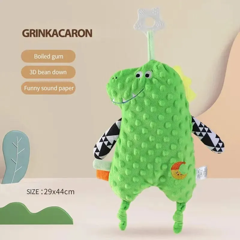 Baby Infant Tier Beruhigende Beruhigen Handtuch Cartoon Plüsch Bär Kaninchen Beruhigen Puppen für Newbron Weiche Bequeme Handtuch