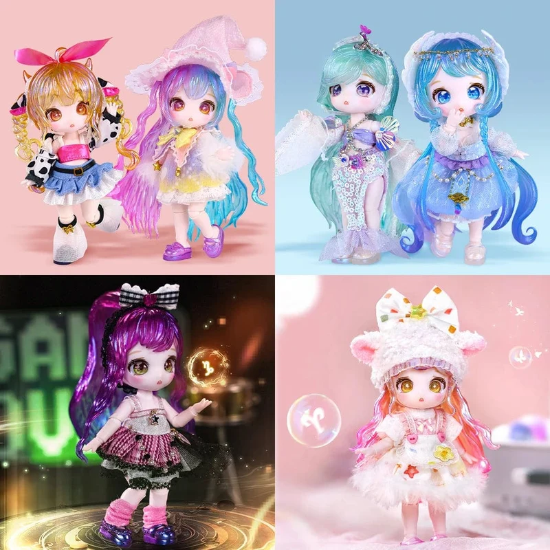 ICY DBS Dream Fairy Staffel 2 Sternbild Maytree OB11 Puppe BJD Sammlerstück Süßes Tier 13cm SD Geschenk