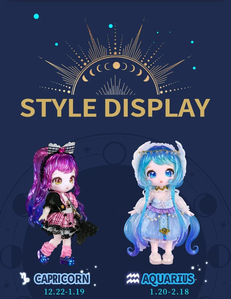 ICY DBS Dream Fairy Staffel 2 Sternbild Maytree OB11 Puppe BJD Sammlerstück Süßes Tier 13cm SD Geschenk