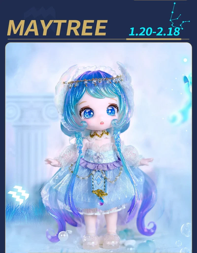 ICY DBS Dream Fairy Staffel 2 Sternbild Maytree OB11 Puppe BJD Sammlerstück Süßes Tier 13cm SD Geschenk