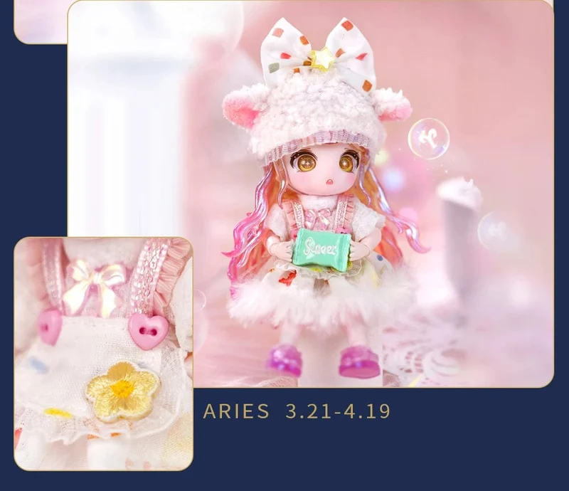 ICY DBS Dream Fairy Staffel 2 Sternbild Maytree OB11 Puppe BJD Sammlerstück Süßes Tier 13cm SD Geschenk