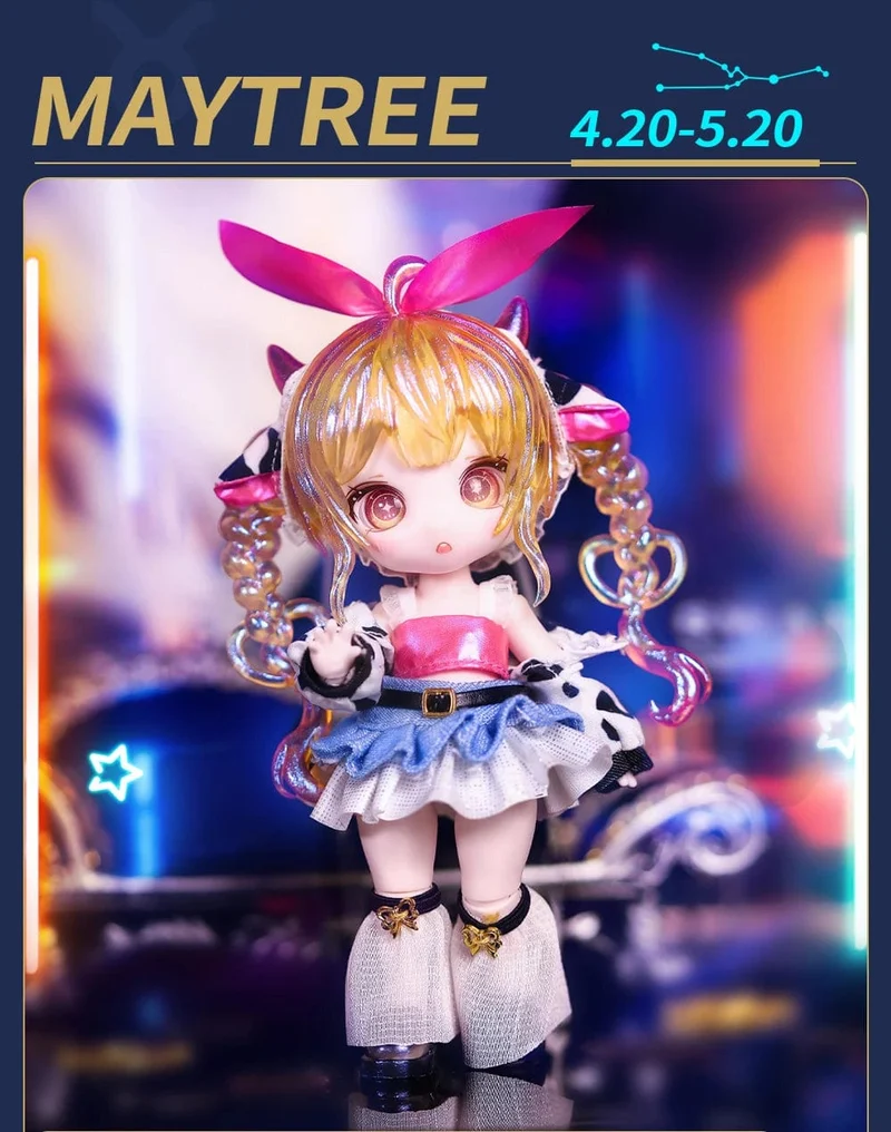 ICY DBS Dream Fairy Staffel 2 Sternbild Maytree OB11 Puppe BJD Sammlerstück Süßes Tier 13cm SD Geschenk