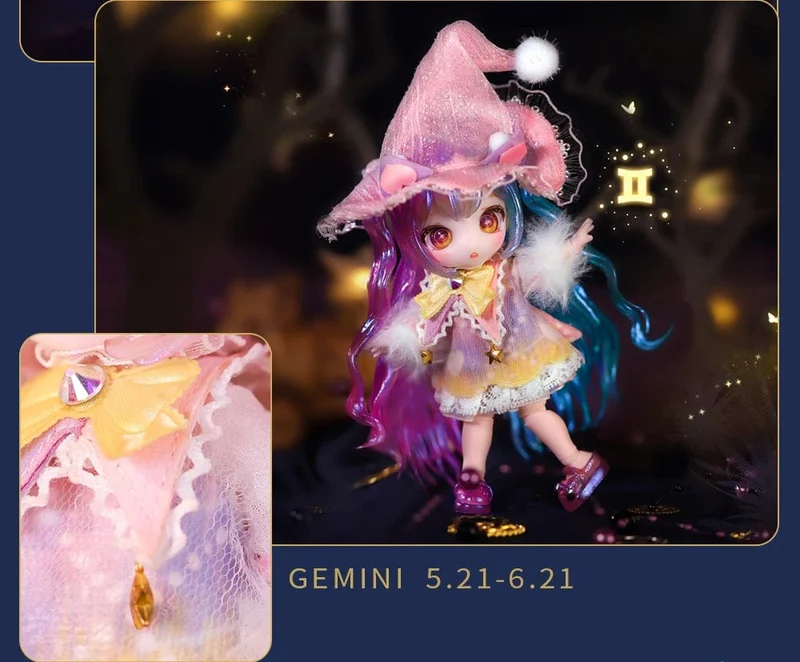 ICY DBS Dream Fairy Staffel 2 Sternbild Maytree OB11 Puppe BJD Sammlerstück Süßes Tier 13cm SD Geschenk