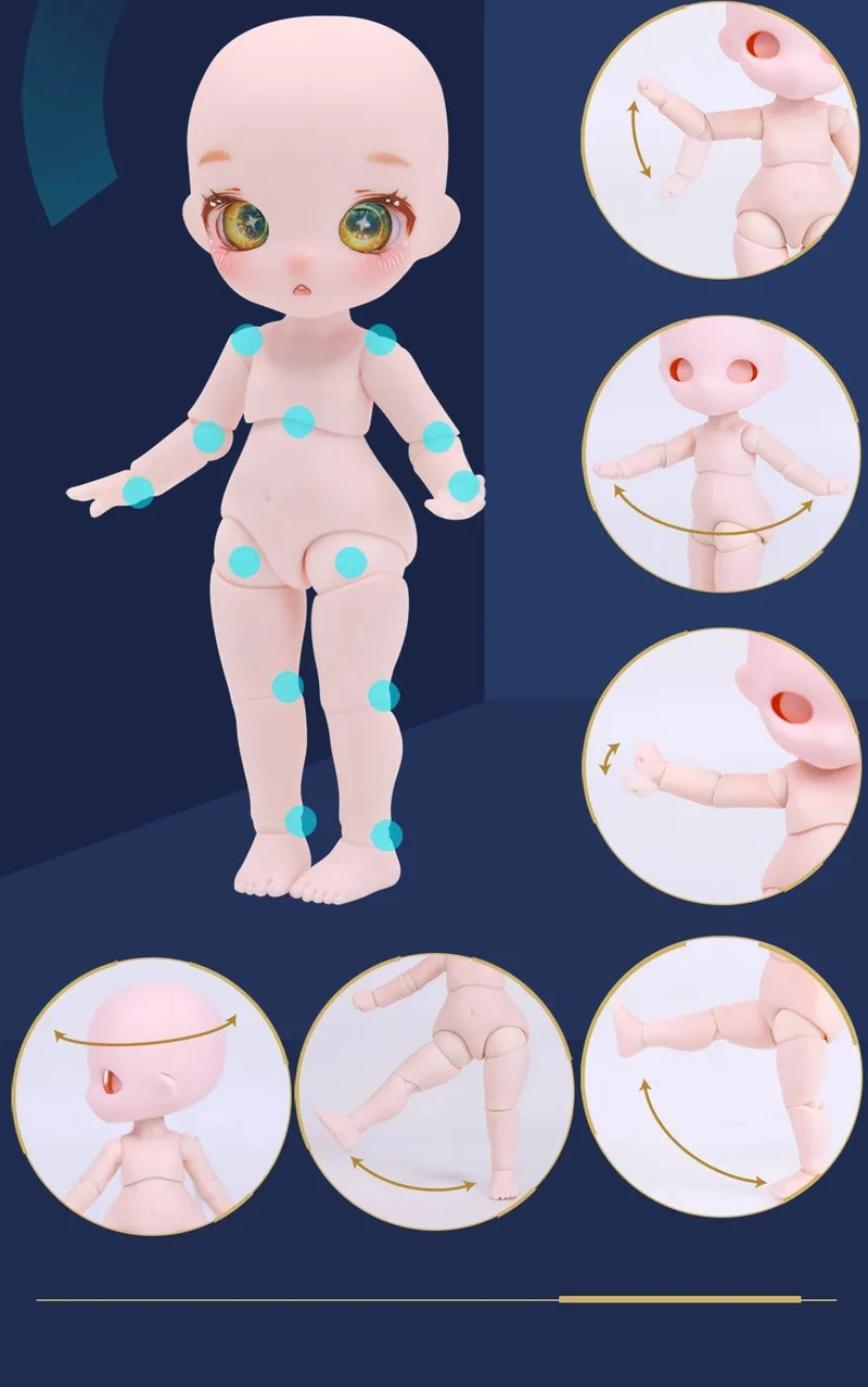 ICY DBS Dream Fairy Staffel 2 Sternbild Maytree OB11 Puppe BJD Sammlerstück Süßes Tier 13cm SD Geschenk