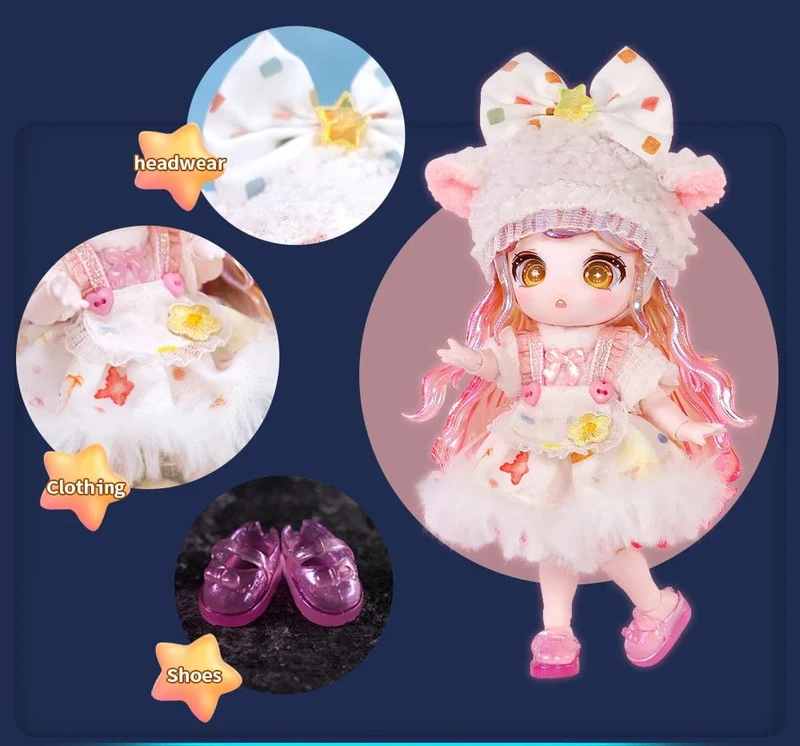 ICY DBS Dream Fairy Staffel 2 Sternbild Maytree OB11 Puppe BJD Sammlerstück Süßes Tier 13cm SD Geschenk