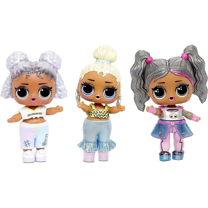 LOL Überraschungsgeschenk, Überraschungsserie 3, Geburtstagsmonatsthema mit 8 Überraschungen, Puppenzubehör für Mädchen, Spielzeug
