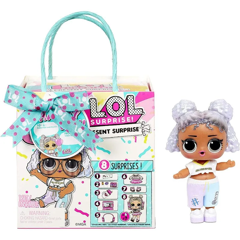 LOL Überraschungsgeschenk, Überraschungsserie 3, Geburtstagsmonatsthema mit 8 Überraschungen, Puppenzubehör für Mädchen, Spielzeug