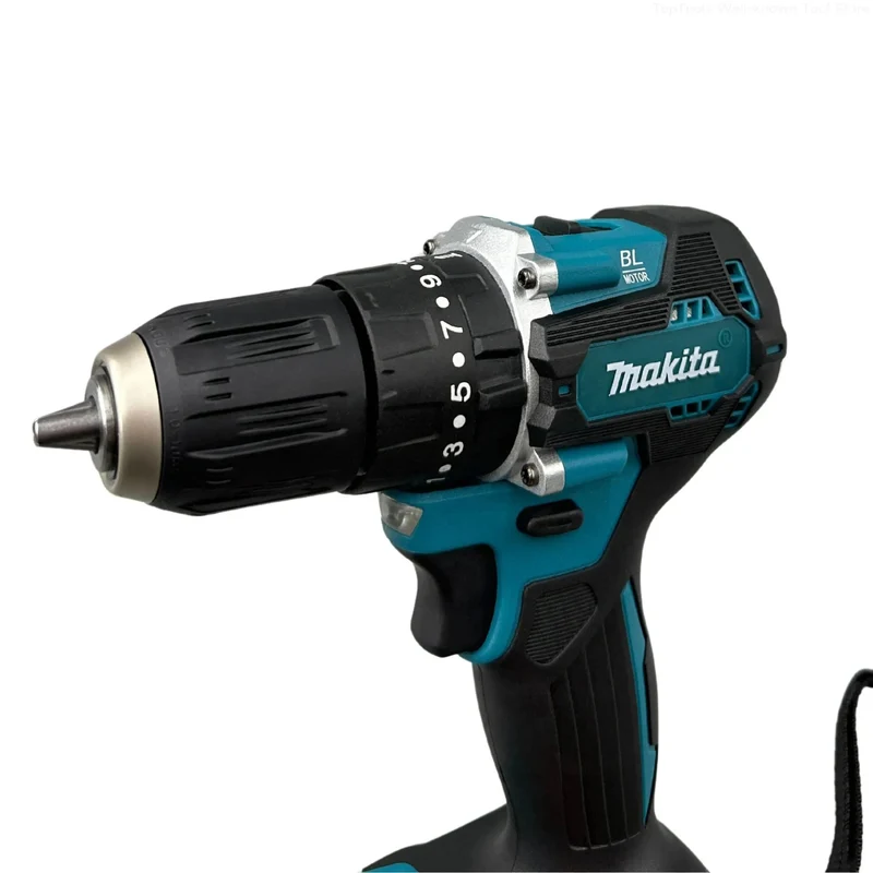 Makita DDF487 18V Schraubendreher Akku-Schlagbohrmaschine Elektrische Variable Geschwindigkeit Bürstenloser Motor Auswirkungen Power Tools Power Drill