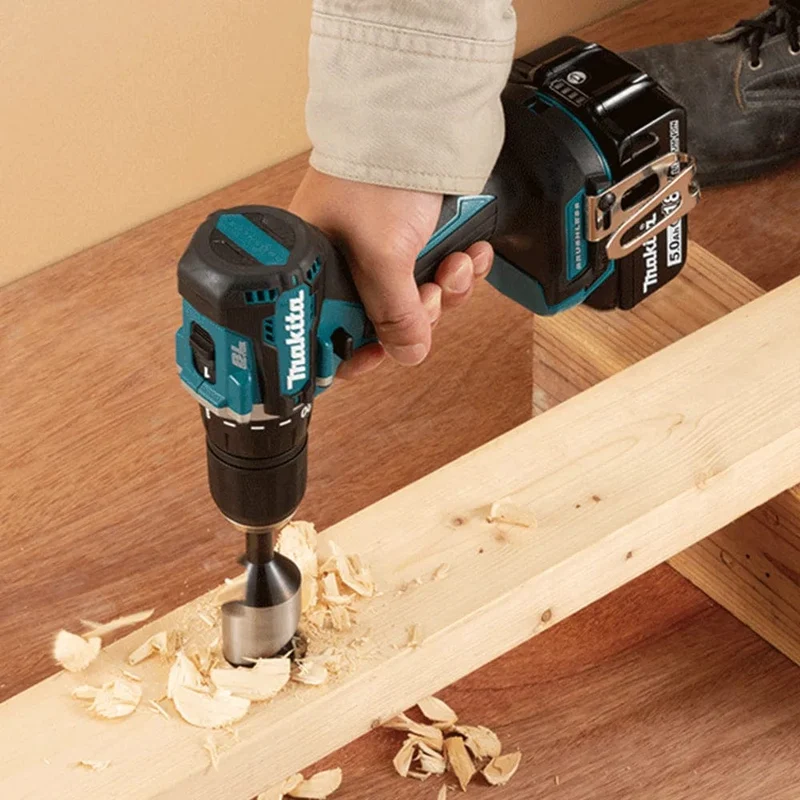 Makita DDF487 18V Schraubendreher Akku-Schlagbohrmaschine Elektrische Variable Geschwindigkeit Bürstenloser Motor Auswirkungen Power Tools Power Drill