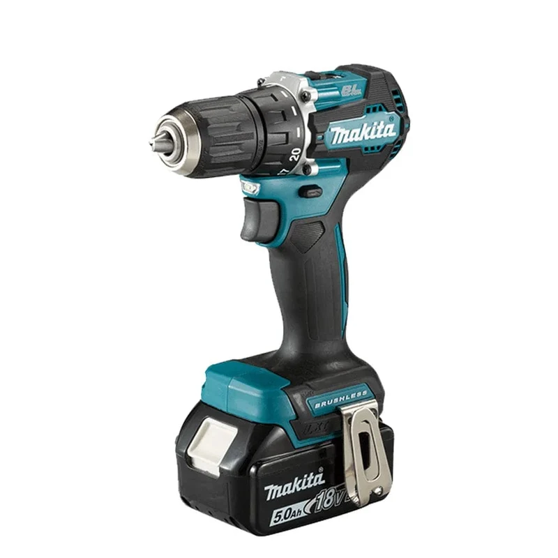 Makita DDF487 18V Schraubendreher Akku-Schlagbohrmaschine Elektrische Variable Geschwindigkeit Bürstenloser Motor Auswirkungen Power Tools Power Drill