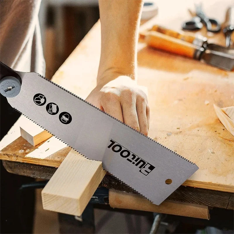 1PC Japanische Zugsäge, 3-schneidige Zahnhandsäge SK5, flexible Klinge, rutschfester Griff, Holzsäge, Klappsäge für Holzbearbeitungswerkzeuge