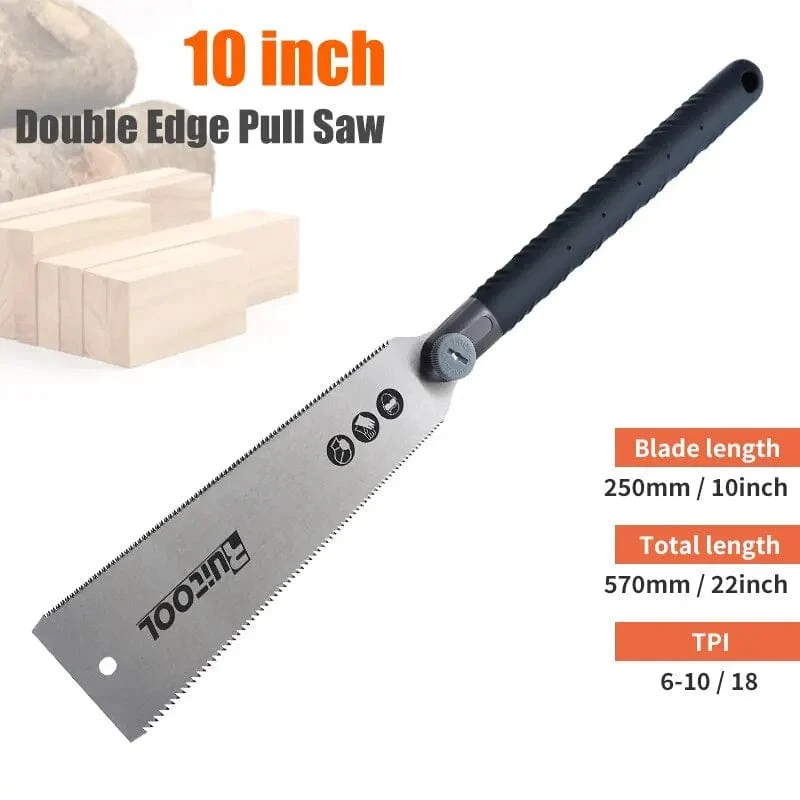 1PC Japanische Zugsäge, 3-schneidige Zahnhandsäge SK5, flexible Klinge, rutschfester Griff, Holzsäge, Klappsäge für Holzbearbeitungswerkzeuge