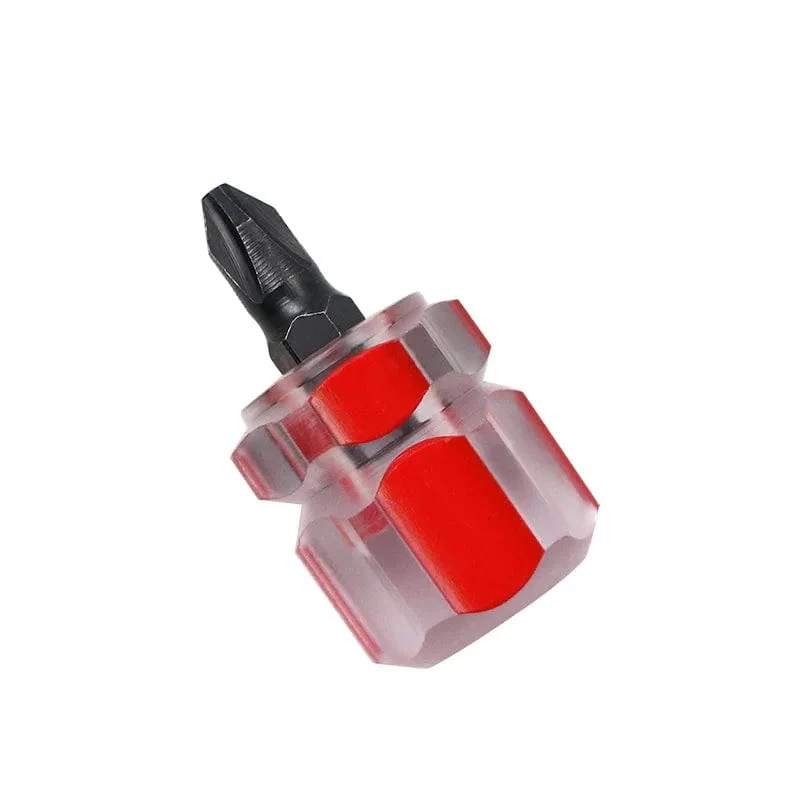 Schraubendreher-Set, Mini-Schraubendreher mit kleinem, tragbarem Rettichkopf, transparenter Griff, Reparatur-Handwerkzeuge, Präzisions-Autoreparatur