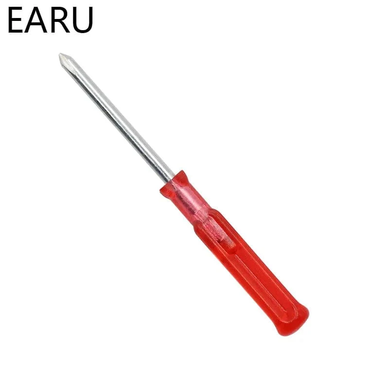 Schraubendreher-Set, Mini-Schraubendreher mit kleinem, tragbarem Rettichkopf, transparenter Griff, Reparatur-Handwerkzeuge, Präzisions-Autoreparatur