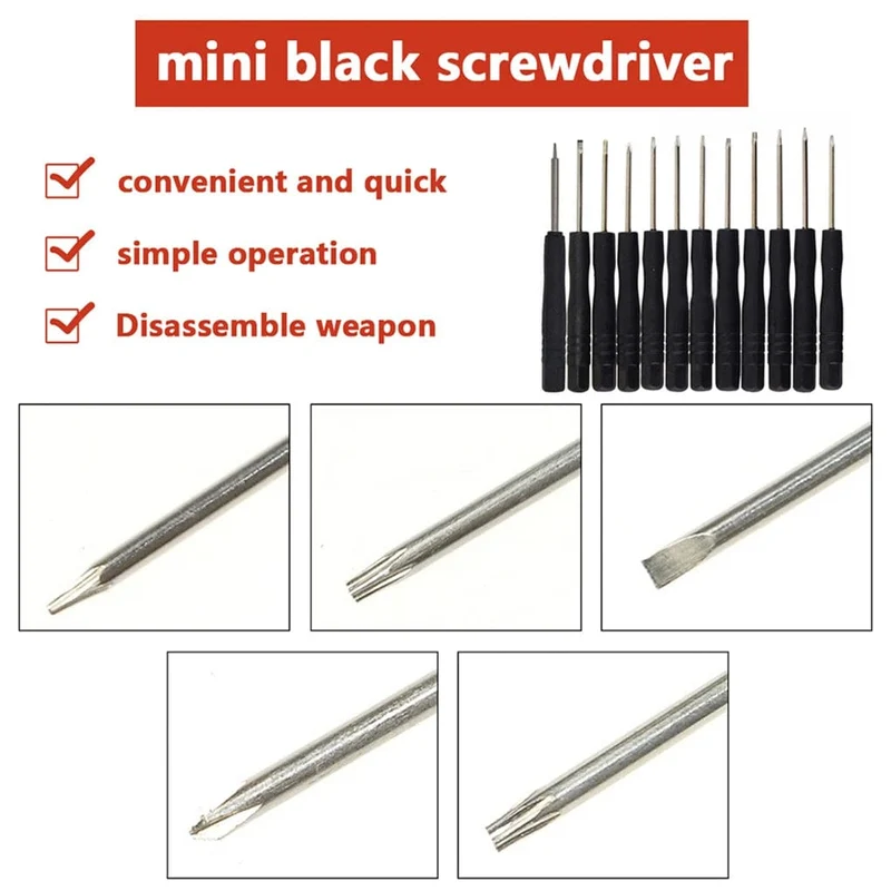 12 teile/satz Mini Multifunktions Präzision Schraubendreher-satz Smartphone Tablet Reparatur Werkzeuge Set