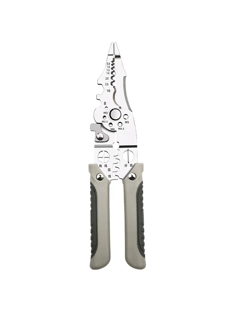Crimper-Kabelschneider, einstellbar, automatischer Abisolierer, multifunktionale Abisolier-Crimpzange, Terminal-Handwerkzeug