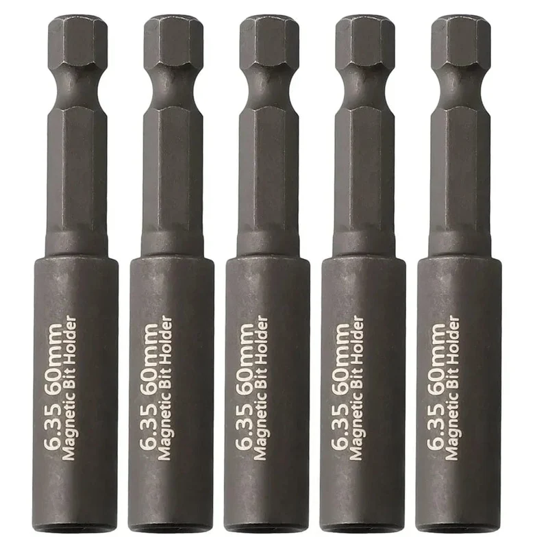 5/2/1 stücke Bithalter Magnetische Schraubendreherspitzen Verlängerung 1/4 Zoll 60mm Sechskantschaft Set Bohreradapter Handwerkzeuge