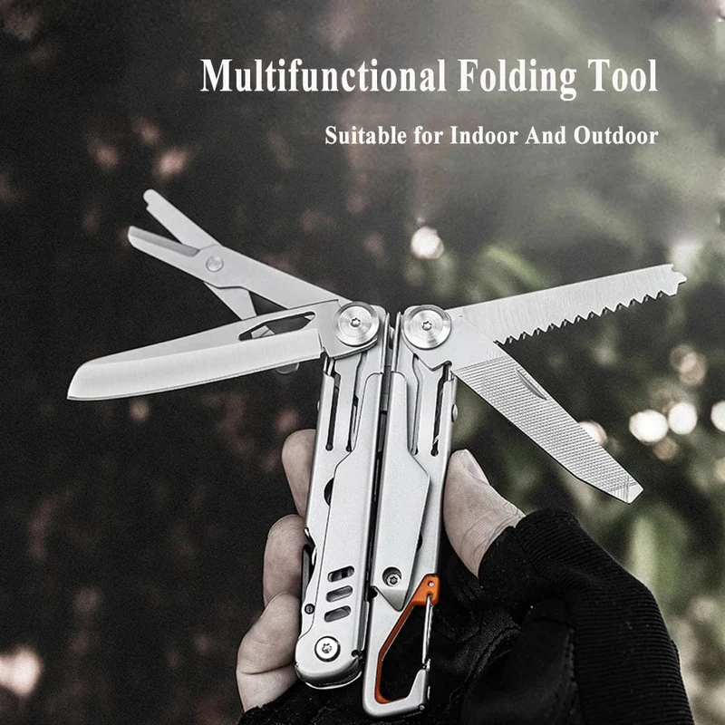 440 Stahl Klappmesser Zangen 5Cr15Mov Hohe Härte Multi-tool Outdoor Survival Camping Taschenmesser EDC Jackknife Handwerkzeuge