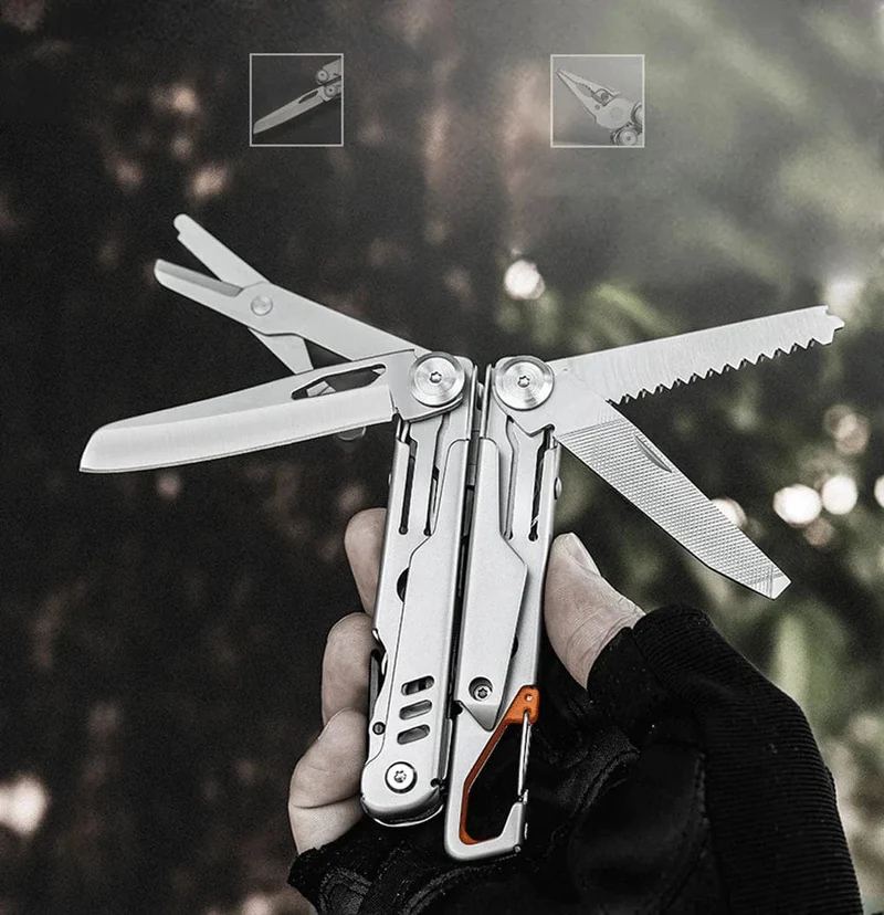 440 Stahl Klappmesser Zangen 5Cr15Mov Hohe Härte Multi-tool Outdoor Survival Camping Taschenmesser EDC Jackknife Handwerkzeuge
