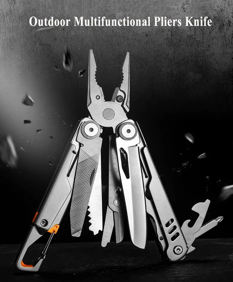 440 Stahl Klappmesser Zangen 5Cr15Mov Hohe Härte Multi-tool Outdoor Survival Camping Taschenmesser EDC Jackknife Handwerkzeuge