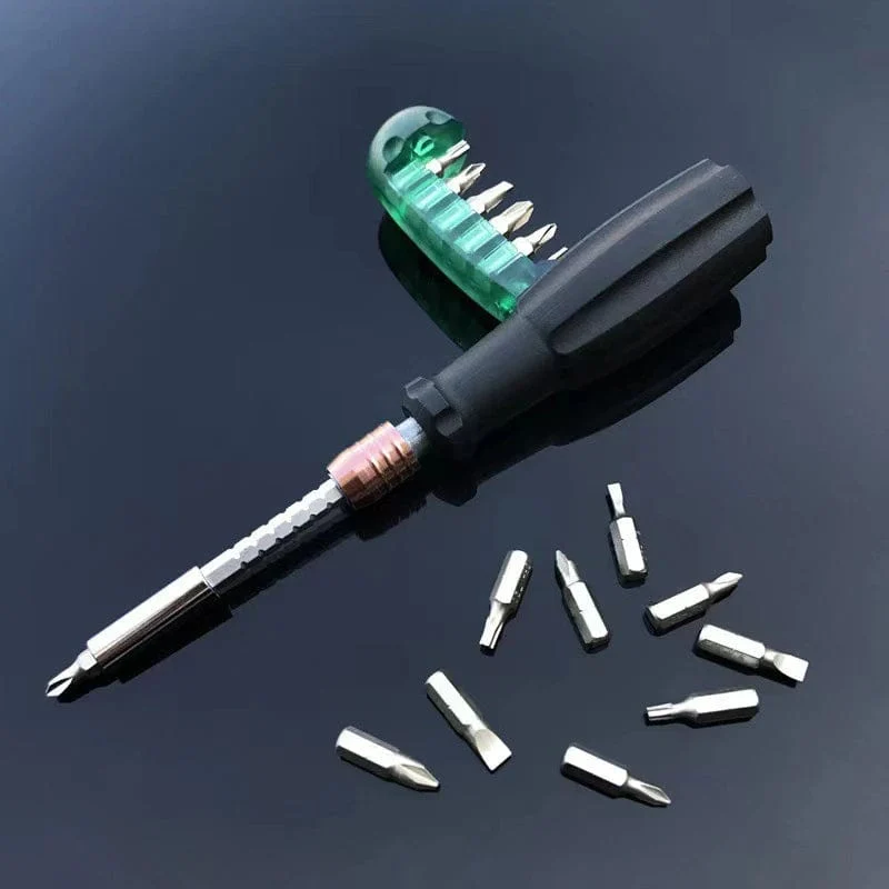 Magnetischer Schraubendrehersatz Bit Handwerkzeuge Hex Torx Schraubendreher Autogeräte Möbelreparatursatz Multifunktionswerkzeug Zubehör