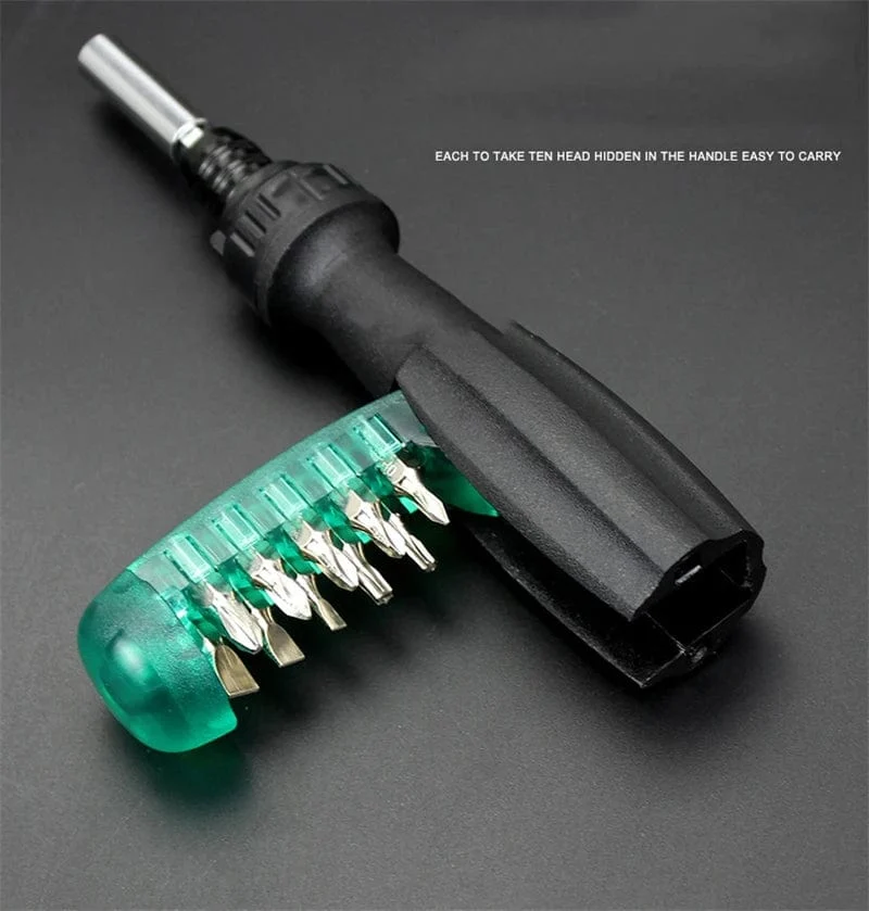 Magnetischer Schraubendrehersatz Bit Handwerkzeuge Hex Torx Schraubendreher Autogeräte Möbelreparatursatz Multifunktionswerkzeug Zubehör