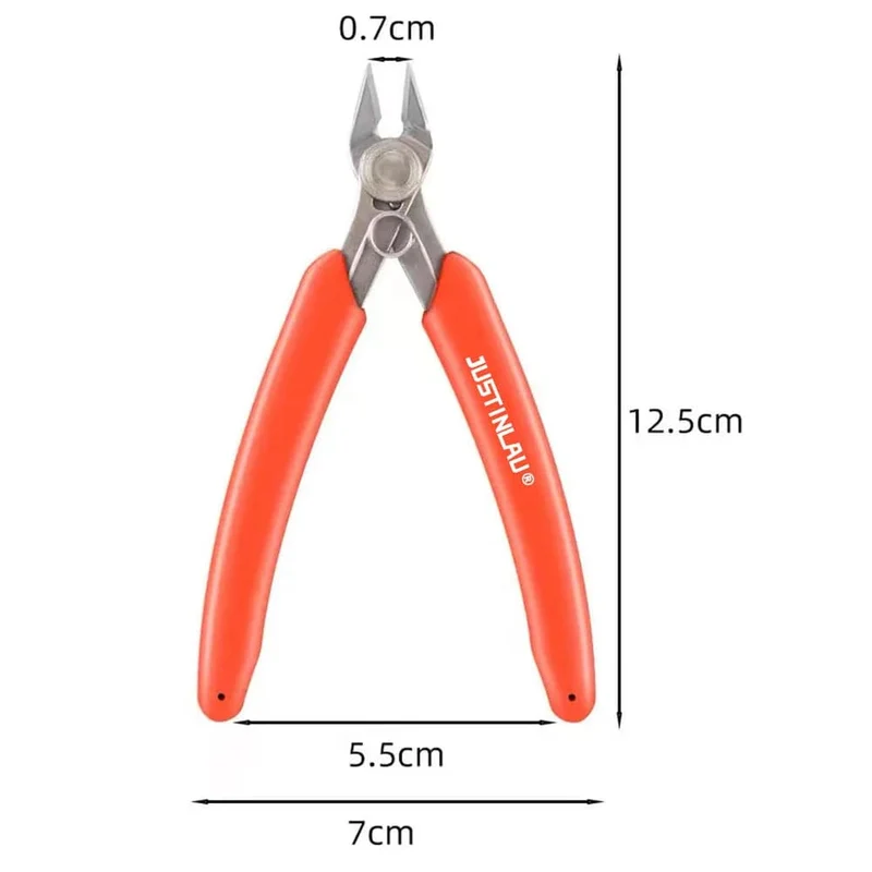 Universalzange aus Edelstahl zum Selbermachen, elektronische Diagonal-Seitenschneider, Drahtkabelschneider, Handwerkzeuge für 3D-Druckerteile