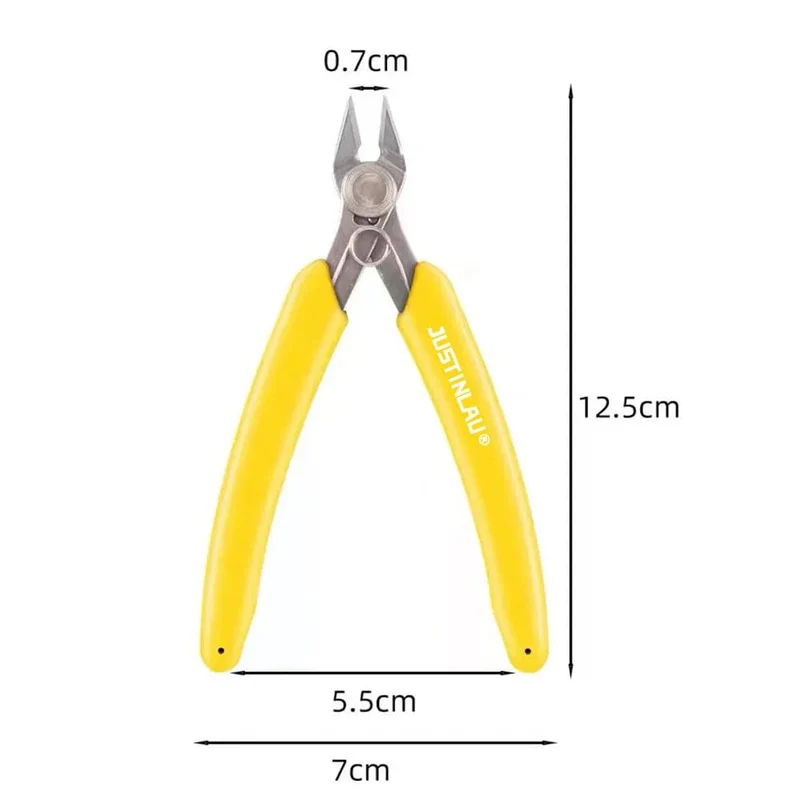 Universalzange aus Edelstahl zum Selbermachen, elektronische Diagonal-Seitenschneider, Drahtkabelschneider, Handwerkzeuge für 3D-Druckerteile
