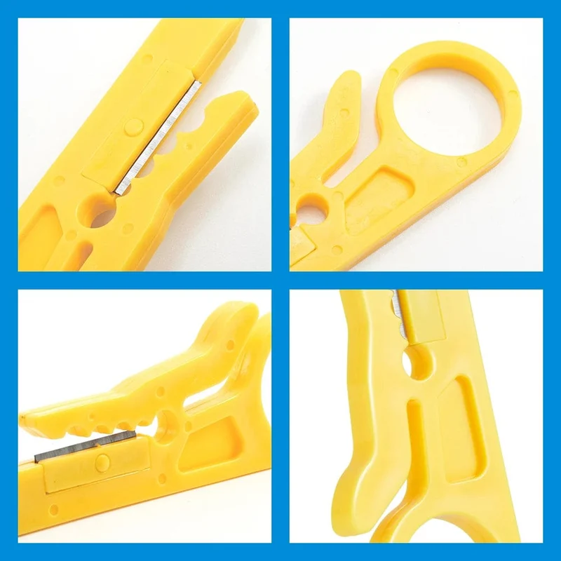 1PC Abisolierzange Messer Crimper Zange Crimpen Werkzeug Kabel Abisolieren Draht Cutter Multi Werkzeuge Cut Linie Multifunktionale Hand Werkzeuge