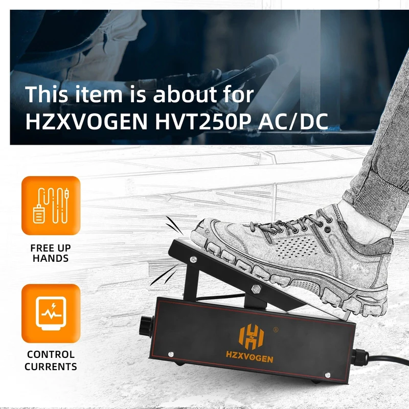 HZXVOGEN Aluminium AC/DC Pulse Tig 4 in 1 Schweißgerät HVT250P MMA ARC Stabschweißgerät IGBT Wechselrichter HF WIG 2T 4T Soldador