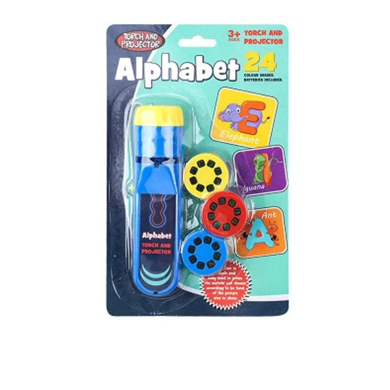 Projektions-Taschenlampe, Kinderprojektorlicht, süßes Cartoon-Spielzeug, Nachtfoto, Bildlicht, Schlafenszeit, Lernspaßspielzeug