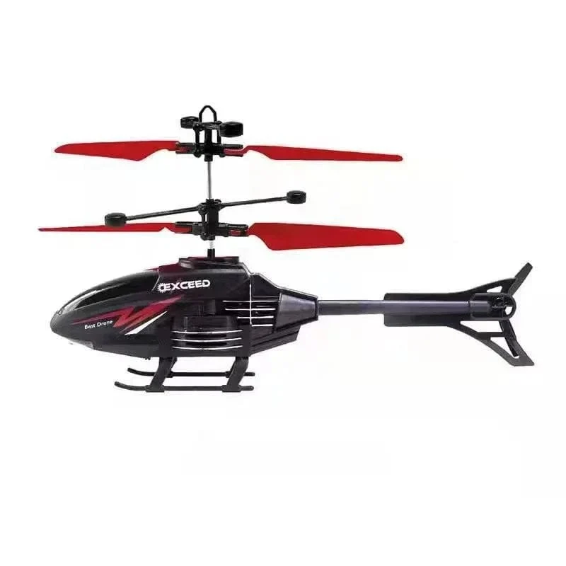 2-Kanal-Gestensteuerungs-Federhubschrauber mit ferngesteuertem Induktionsflugzeug und Lade-LED-Licht, Kinderspielzeug für Jungen AliExpres