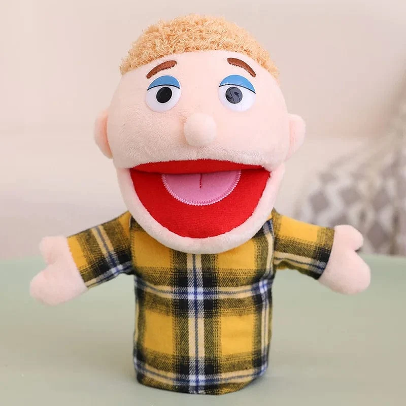 28-33 cm Kinder-Plüsch-Finger- und Handpuppe Beliebte Aktivität Junge Mädchen Rollenspiel Gutenachtgeschichte Requisiten Familienrollenspiel Spielzeug Puppe