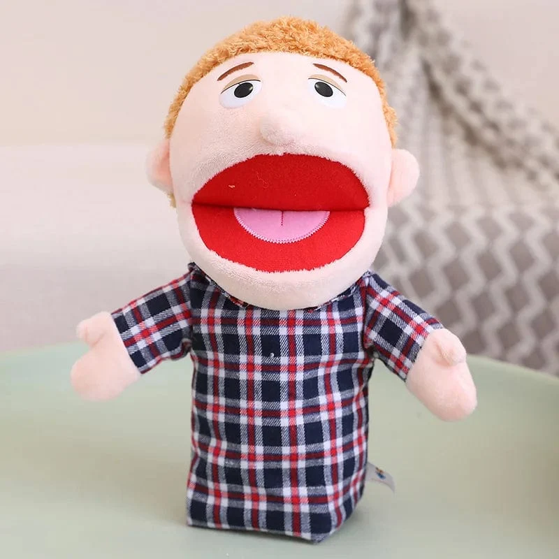 28-33 cm Kinder-Plüsch-Finger- und Handpuppe Beliebte Aktivität Junge Mädchen Rollenspiel Gutenachtgeschichte Requisiten Familienrollenspiel Spielzeug Puppe