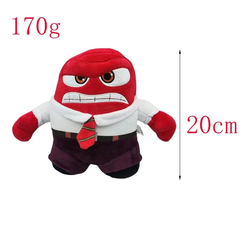20-25Cm Disney Film Inside Out Freude Traurigkeit Wut Ekel Angst Riley Plüschtier Weiche Angefüllte Puppe Geschenke für Kinder
