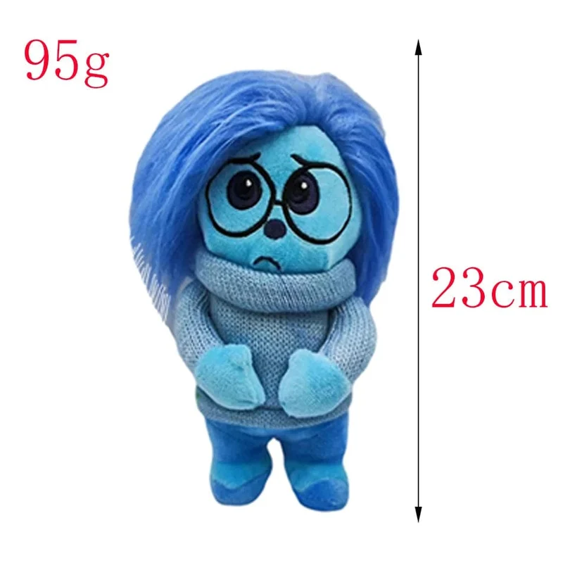 20-25Cm Disney Film Inside Out Freude Traurigkeit Wut Ekel Angst Riley Plüschtier Weiche Angefüllte Puppe Geschenke für Kinder
